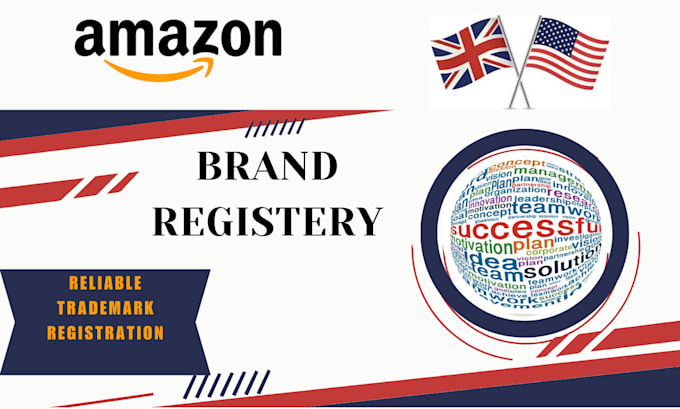 Gig Preview - Do amazon brand registry and trademark