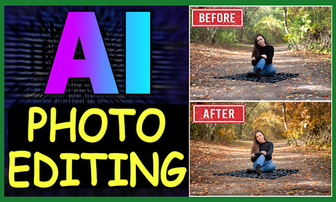 Gig Preview - Ai image editing, fixing and modifying with adobe photoshop