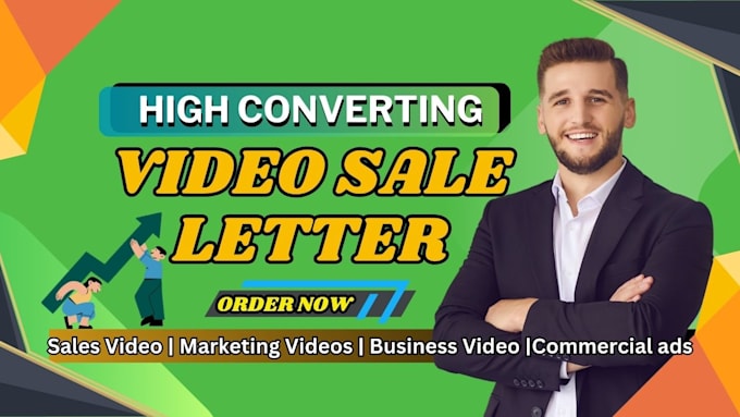 Gig Preview - Create powerful video sales letters or sales video for your business growth