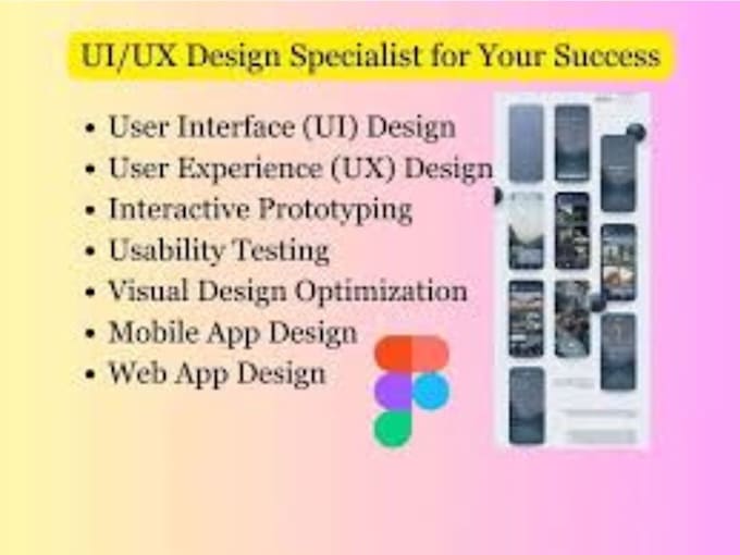 Gig Preview - Do website UI UX design and mobile app UI UX design