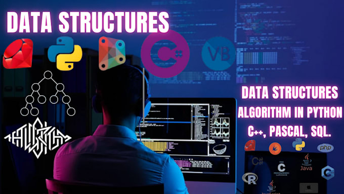 Gig Preview - Do algorithm or structures task, data structure, using pascal, python, cpp, sql