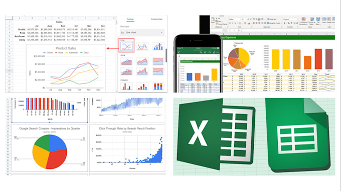 Gig Preview - Assist in ms excel or google sheet spreadsheet and  formulas