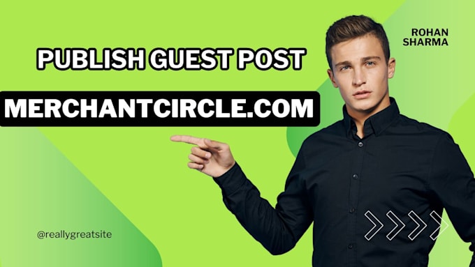 Gig Preview - Publish guest post on merchantcircle