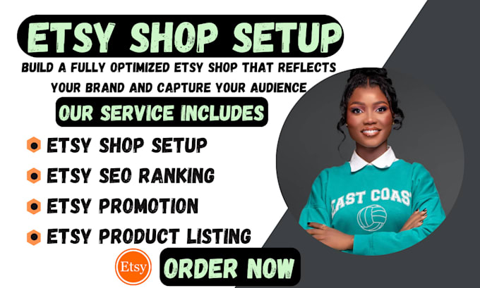 Bestseller - do etsy shop setup with etsy product listing for etsy sale