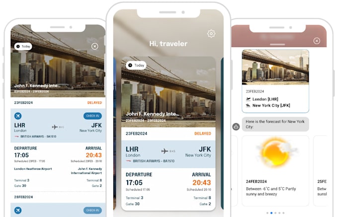 Gig Preview - Build flight booking app, ticket booking app, hotel booking app, traveling app