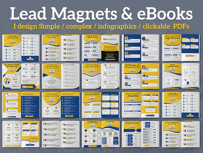 Gig Preview - Design a lead magnet and ebook PDF