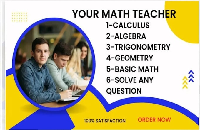 Gig Preview - Assist in calculus algebra differential equations discrete