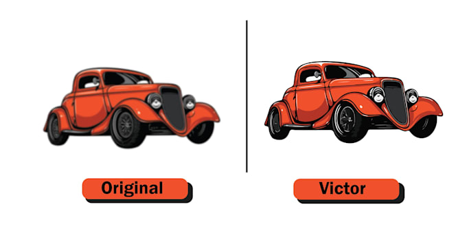 Gig Preview - Vector tracing, redraw logo, and image vectorize convert