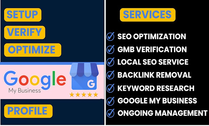 Gig Preview - Create advanced verified gmb listing, gmb ranking on google map