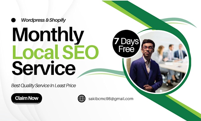 Gig Preview - Provide monthly wordpress local SEO service