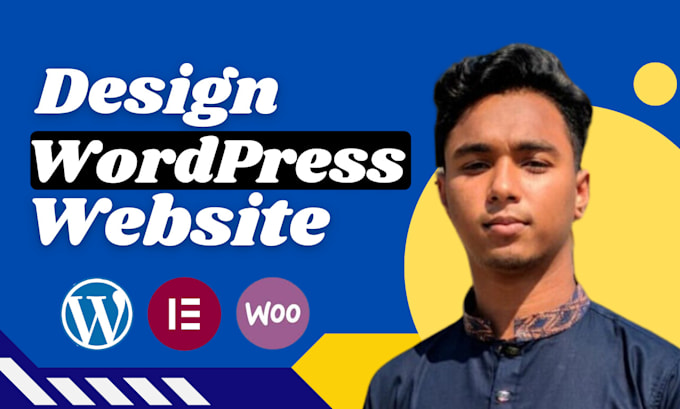 Gig Preview - Design and redesign wordpress elementor website