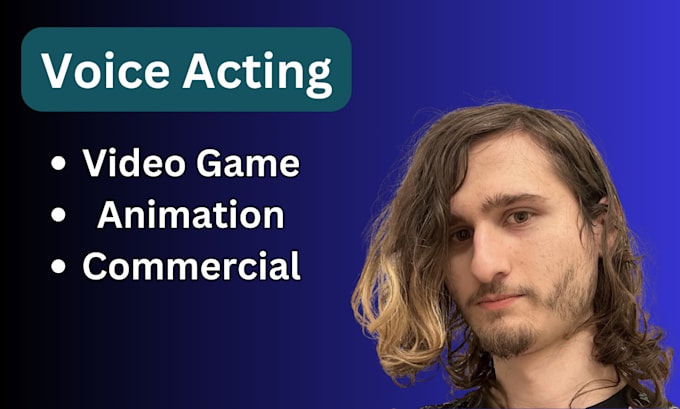 Gig Preview - Be the voice for any commercial, anime, or game character