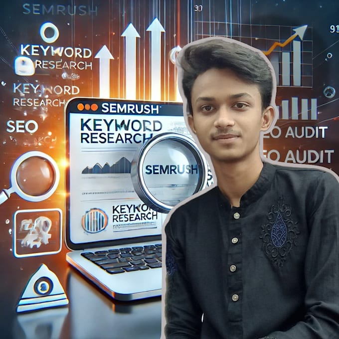 Bestseller - do detailed semrush keyword research and SEO audit for your website