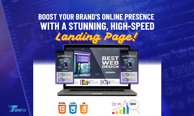 Gig Preview - Build a high speed landing page complete sales funnel package