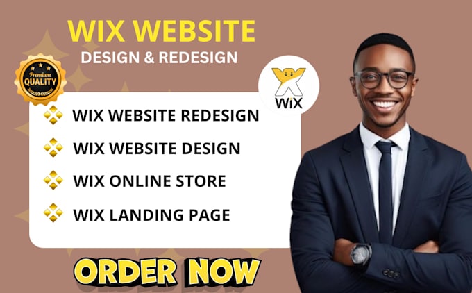 Gig Preview - Develop wix website, redesign wix website, framer website, wix studio