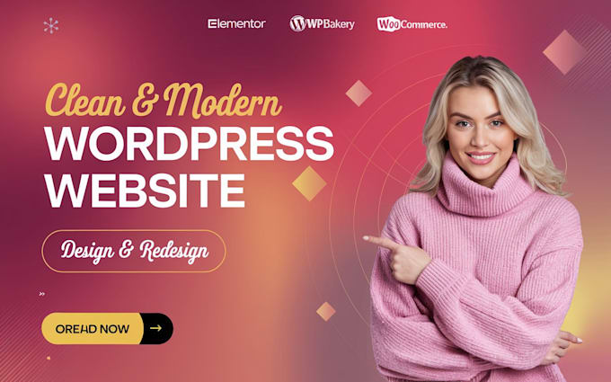 Bestseller - design website and redesign wordpress website and bussiness website