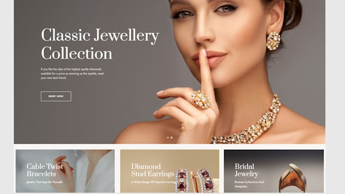 Bestseller - design clothing store, jewelry shopify store, jewelry website, fashion website