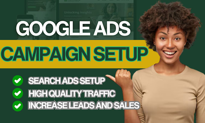 Gig Preview - Setup optimise or manage google ads adwords PPC campaigns