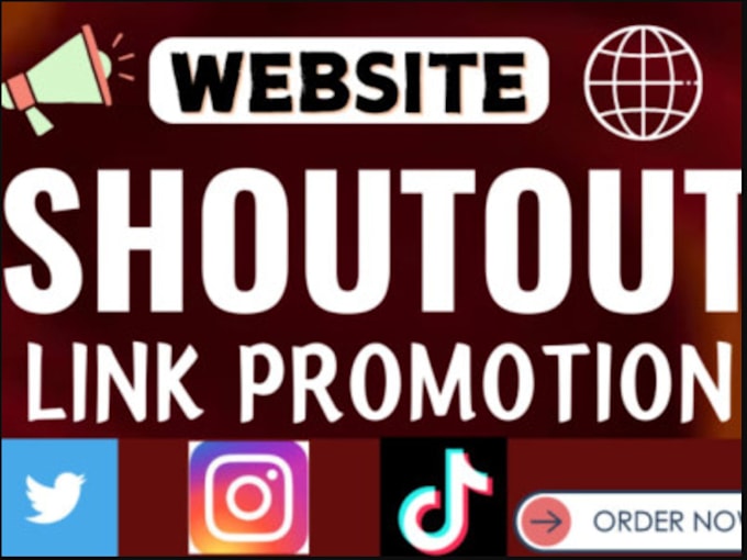 Bestseller - twitter shoutout promote website share link to active tiktok fb yt crypto users