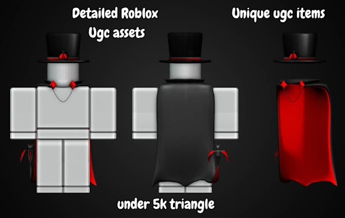 Gig Preview - Make custom roblox ugc masterpiece and accessories