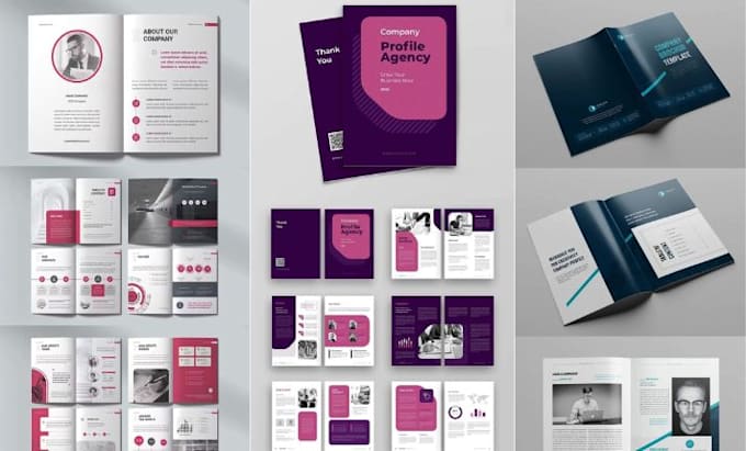 Gig Preview - Design company profile, professional company, linkedin prfile, business brochure