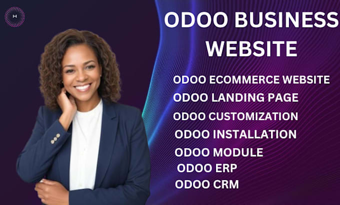 Gig Preview - Odoo ecommerce, 3d  lading page odoo installation, wix,