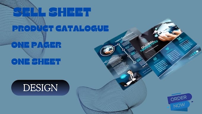 Gig Preview - Design professional menus, sell sheets, flyers, catalogs and more