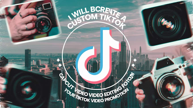 Gig Preview - Create a custom tiktok capcut video editing for your tiktok video promotion