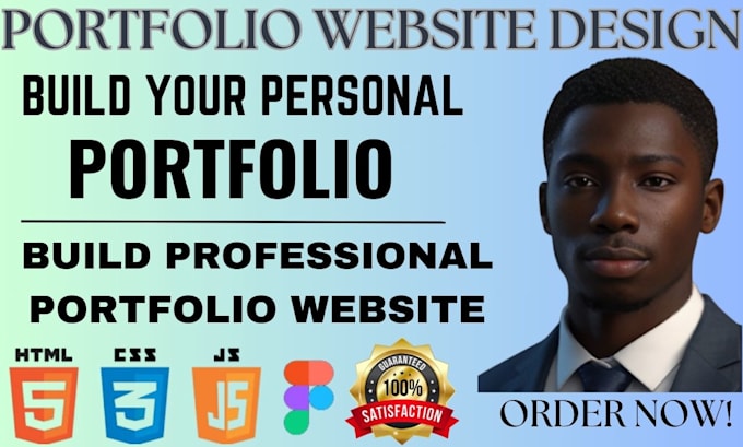 Gig Preview - Develop a modern and responsive personal, professional portfolio website