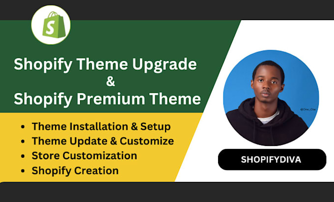 Gig Preview - Create shopify dropshiping website or shopify store with premium theme