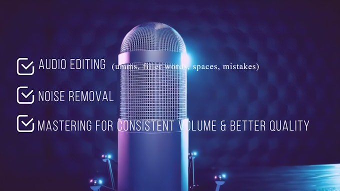 Gig Preview - Edit podcast video and audio l zoom video editing l webinars l interviews