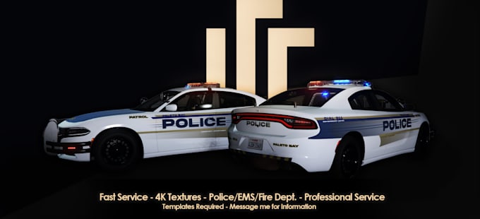 Bestseller - do custom gta fivem ems car livery and clothing textures