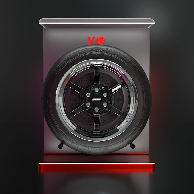 Gig Preview - Make 3d car rims according to your request