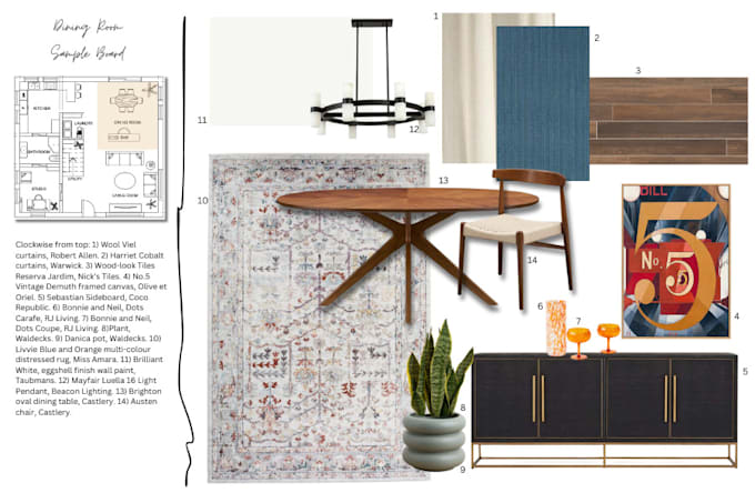 Bestseller - design your interior with mood board and shopping list