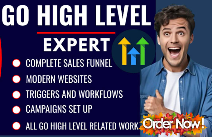 Gig Preview - Build clickbank affiliate marketing sales funnel, gohighlevel landing page