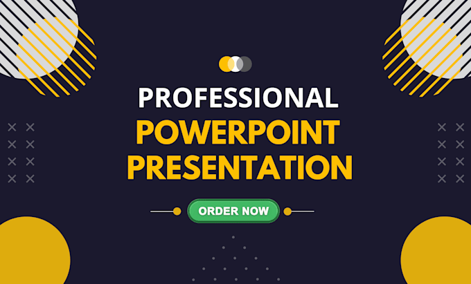 Gig Preview - Create professional powerpoint presentation up to 30 slides in 24 hours