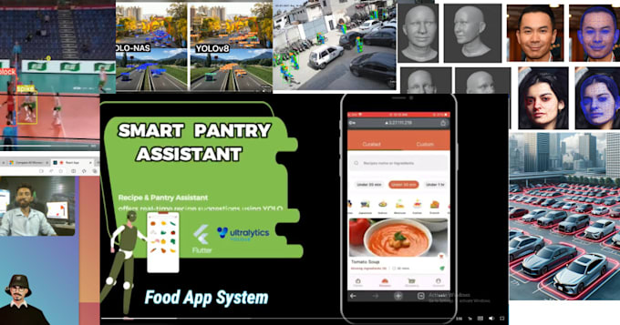 Gig Preview - Ocr, face recognition, pose, detection, yolo, tracking, smart monitoring system