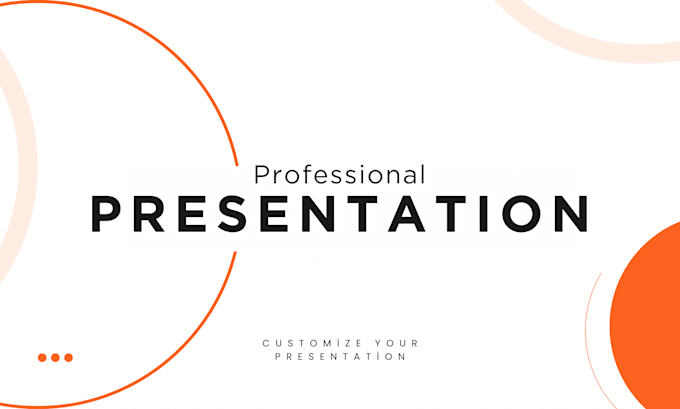 Gig Preview - Design professional powerpoint presentation