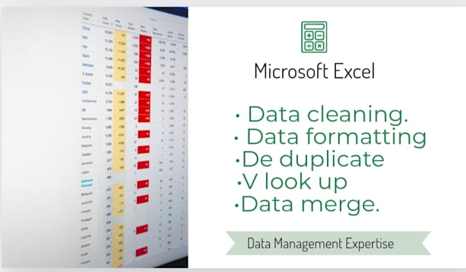 Bestseller - clean,format,merge,split,de duplicate excel data