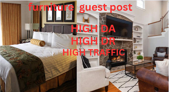 Gig Preview - Do high quality furniture guest post with furniture backlinks furniture blog