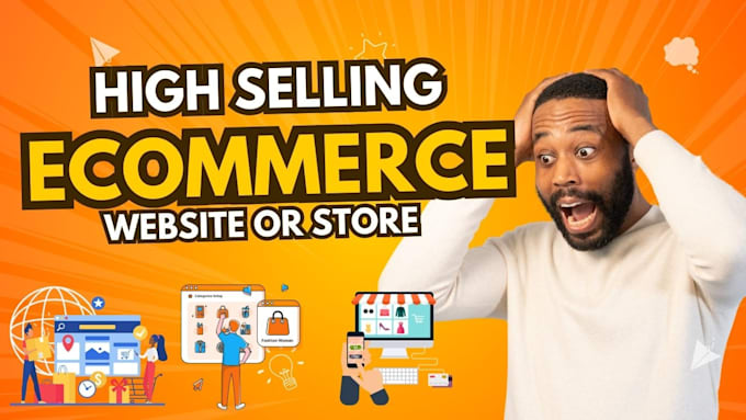 Gig Preview - Create ecommerce website or online store on wordpress and woocommerce