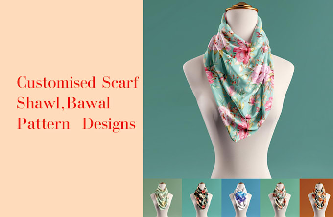 Bestseller - design scarf bandana patterns for textile and fabric prints