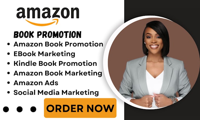 Gig Preview - Do amazon book promotion, kindle book promotion, book marketing, amazon ads