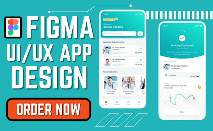 Gig Preview - Do figma app UI UX design figma prototype uxpins invision sketch and adobe xd