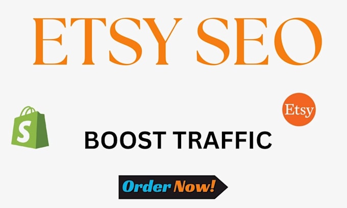 Gig Preview - Rewrite your etsy titles and tags for SEO etsylisting promotion to boost traffic