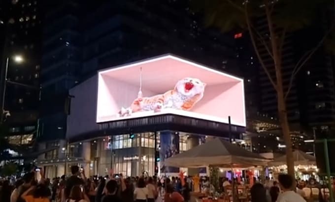 Gig Preview - Create stunning 3d billboard, dooh, fooh and teaser animation product mock up