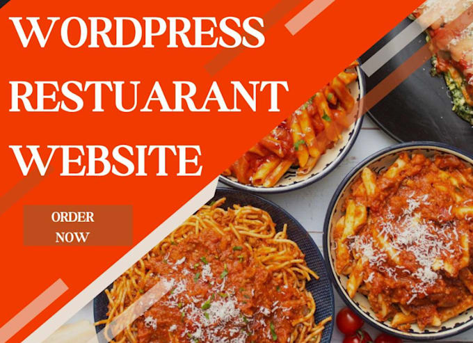 Gig Preview - Create responsive wordpress café food restaurant website landing page design