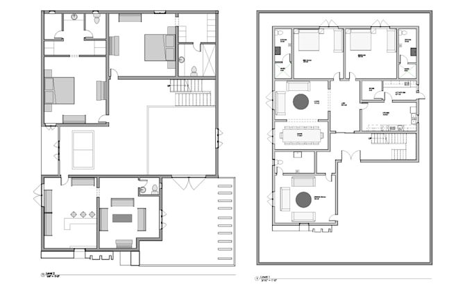 Gig Preview - Be your architect to draw 2d and 3d plans in revit