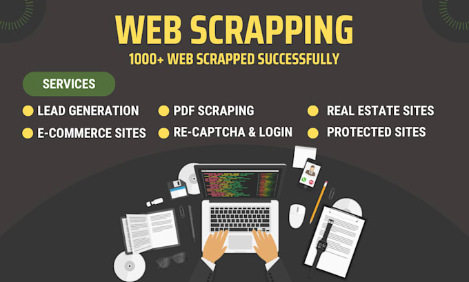 Gig Preview - Do web scraping, website scraping, web scraper in python