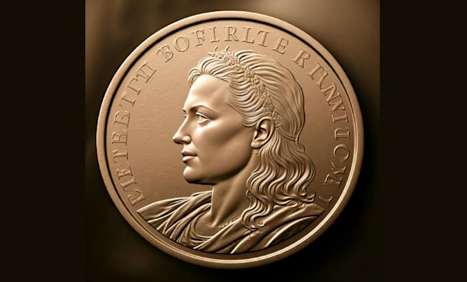 Gig Preview - 3d bas relief 3d medallion 3d sculpting 3d printing 3d coin model wood carving